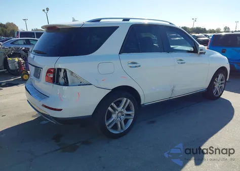 2014 Mercedes-Benz Ml 350 from USA, damaged, VIN 4JGDA5JB9EA336738